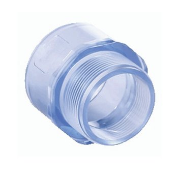 ADAPTADOR CURTO PVC-U TRANSPARENTE