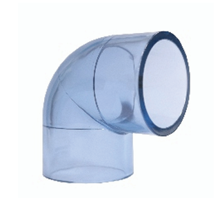 JOELHO 90 PVC-U TRANSPARENTE